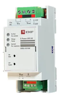 ИБП постоянного тока E-Power UPS DC -15W 12/24V 3600 мАч EKF