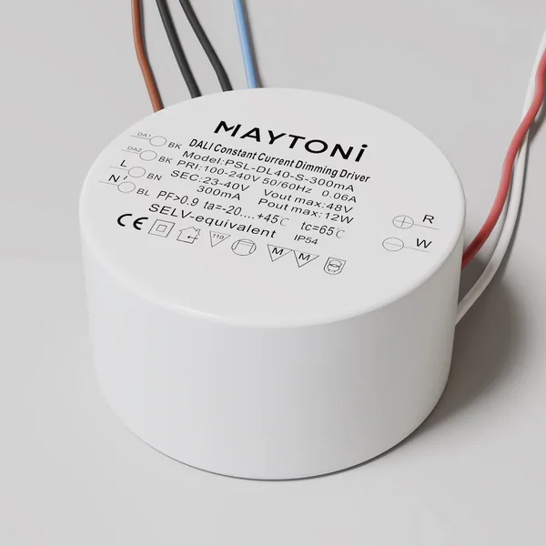 Источник питания DALI (DT6) 12Вт IP54 Белый (PSL-DL40-S-300мА) Technical Maytoni — фото 2