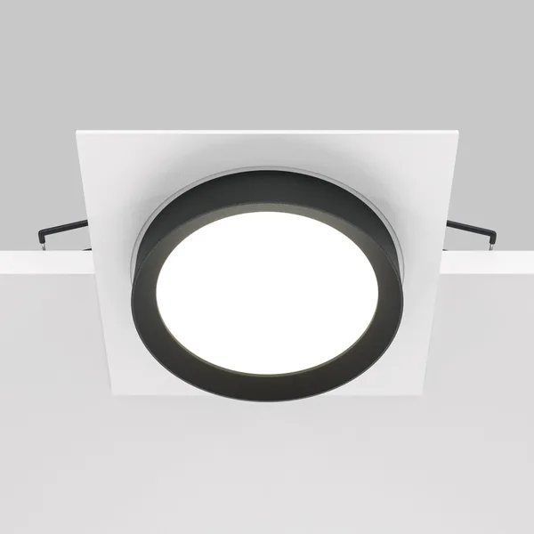 Встраиваемый светильник 1*GX53 15Вт Бело-черный IP20 Downlight DL086-GX53-SQ-WB Technical Maytoni — фото 5