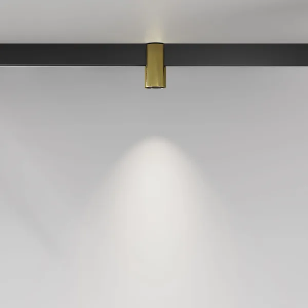 Трековый светильник LED 7Вт Латунь IP20 Magnetic track system Exility TR122-4-7W-DS-BS Technical Maytoni — фото 4