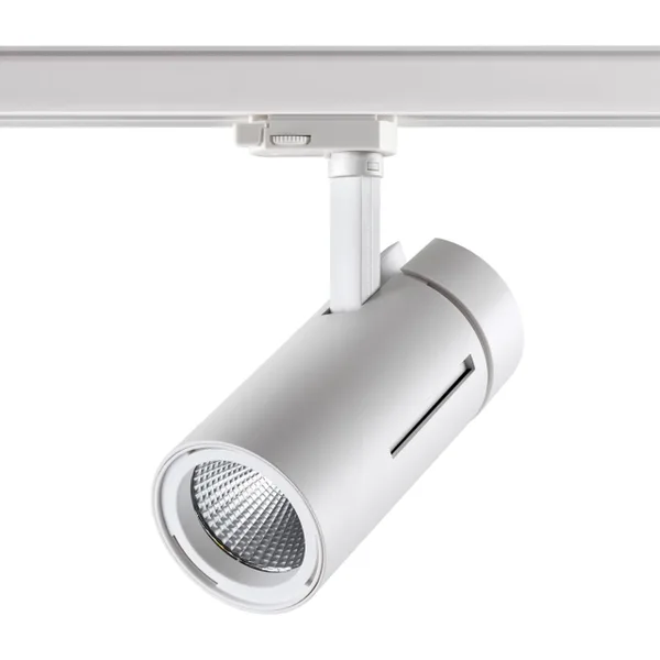 Трехфазный трековый cветильник IP20 LED 4000K 30W 175-245V DEP белый NOVOTECH