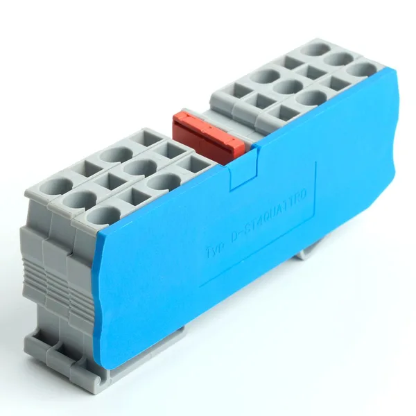 LD562-1-40 Торцевая заглушка для ЗНИ LD554 4 мм² (JXB ST 4), синий STEKKER — фото 4