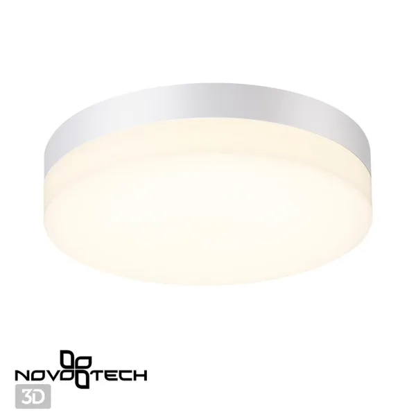 Св-к ландшафтный св/д IP54 LED 4000К 18W 220V OPAL белый NOVOTECH — фото 3