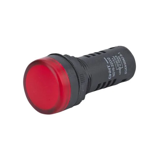 Индикатор ND16-22D/2C красный, встр. резистор, IP65 АС/DC400В (R) CHINT