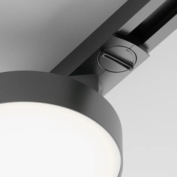 Трековый светильник LED 12Вт Черный IP20 Single phase track system Unity TR043-1-12W3K-B Technical Maytoni — фото 3