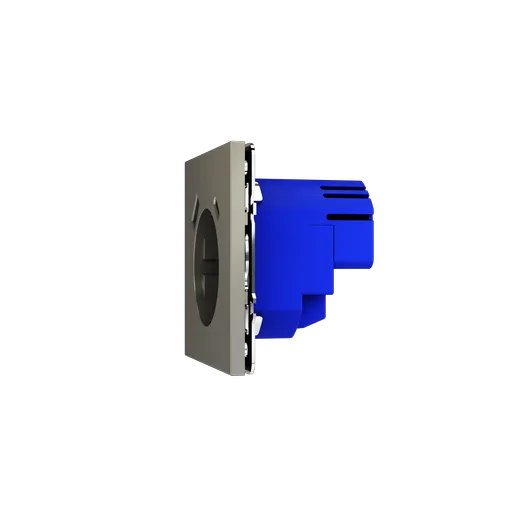 Розетка встраиваемая Voltum S70 с заземлением и защитными шторками, 16А, с USB, A+C, (шелк) — фото 14