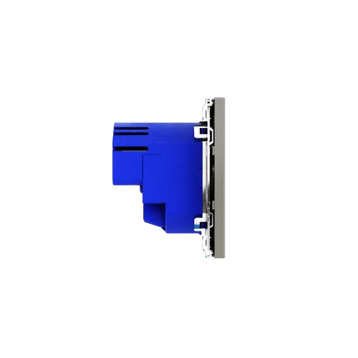 Розетка встраиваемая Voltum S70 с заземлением и защитными шторками, 16А, с USB, A+C, (шелк) — фото 23