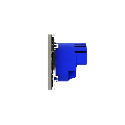 Розетка встраиваемая Voltum S70 с заземлением и защитными шторками, 16А, с USB, A+C, (шелк) — фото 12