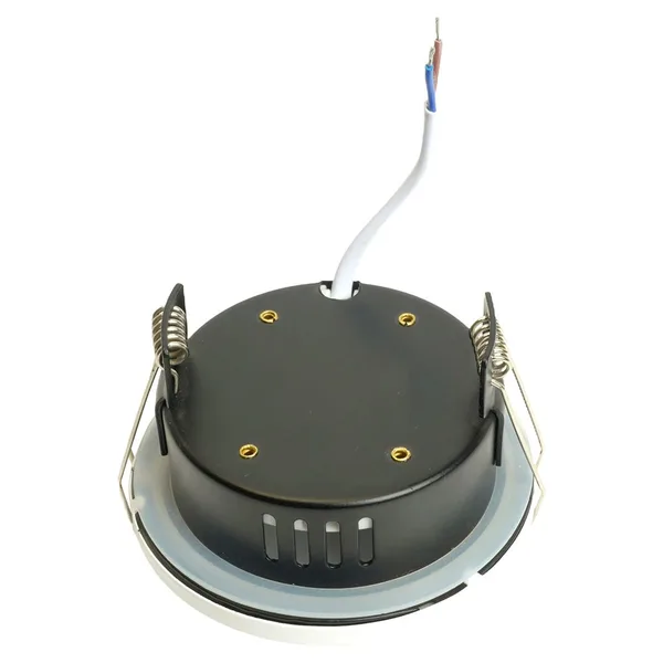 Светильник потолочный встраиваемый, 15W 230V GX53, IP44, белый, без лампы, DL544 Feron — фото 3