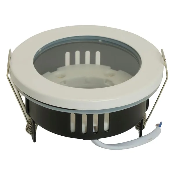 Светильник потолочный встраиваемый, 15W 230V GX53, IP44, белый, без лампы, DL544 Feron — фото 5
