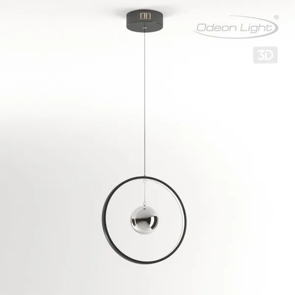 Подвес LED 21W 220V LOND тёмно-серый/хром ODEON LIGHT — фото 4