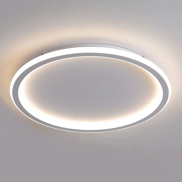 Св/д управляемый светильник накладной Feron AL5800 RING тарелка 80W 3000К-6500K белый — фото 4