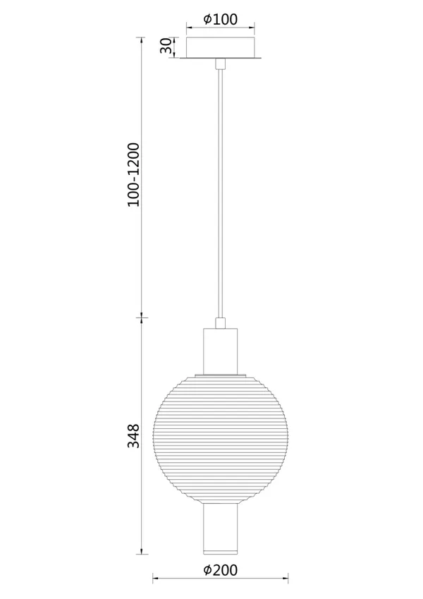 Подвесной светильник 1*GU10 28Вт Никель IP20 Rueca P060PL-01N Maytoni — фото 3