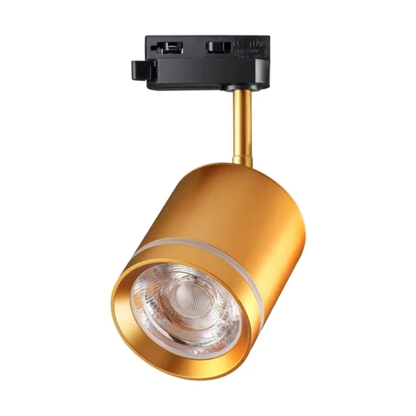 Св-к трековый IP20 LED 15W 1300Лм 4000K 85-265V матовое золото ARUM NOVOTECH — фото 5
