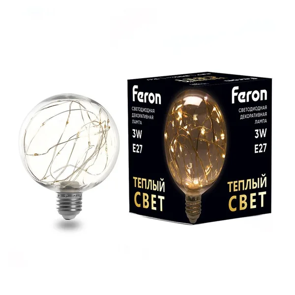 Лампа светодиодная Feron LB-382 E27 3W 2700K — фото 2