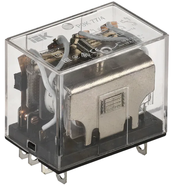 Реле промежуточное РЭК77/4(LY4) 10А 24В DC IEK