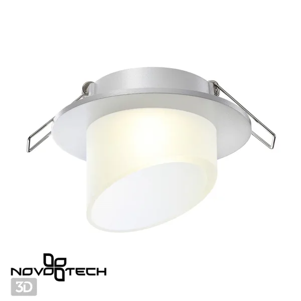 Св-к встр.IP20 GU10 9W 220V LIRIO белый NOVOTECH — фото 3