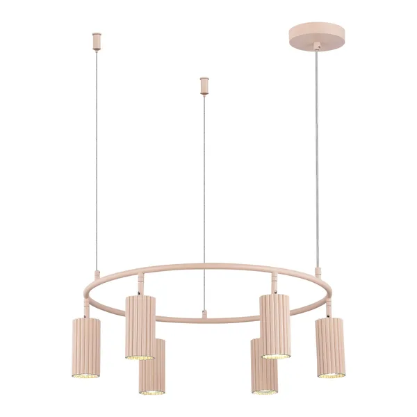 Светильник подвесной Розовый/Розовый GU10 6*5Вт 4000К SL1213.603.06 ST LUCE