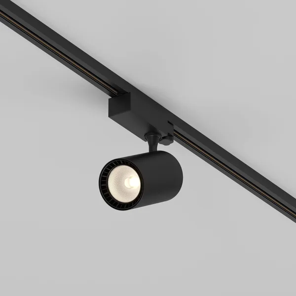 Трековый светильник LED 20Вт Черный IP20 Three phase track system Trinity TR029-3-20W3K-S-B Technical Maytoni — фото 3