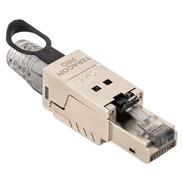 Коннектор TERACOM PRO полевой заделки RJ-45 (8P8C) экранированный STP для кабеля Cat,6A EKF