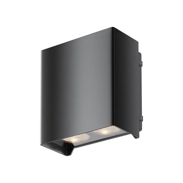Настенный светильник (бра) 15Вт 3000К Черный IP54 Shell O570WL-L20B3K Outdoor Maytoni