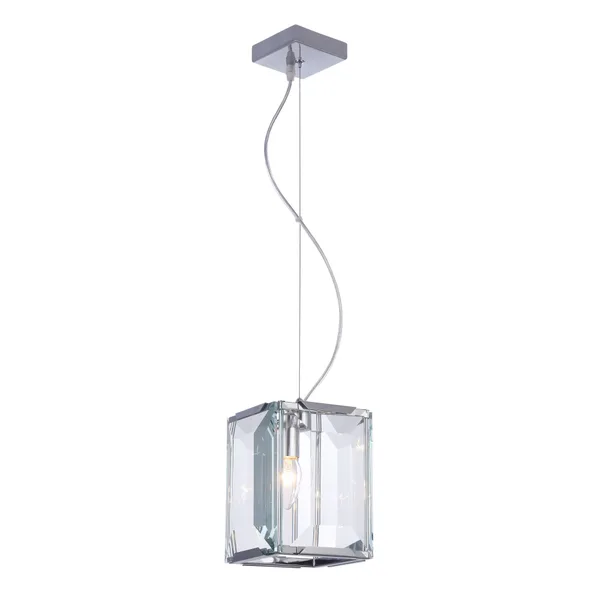 Подвесной светильник 1*E14 40Вт Хром IP20 Cerezo MOD202PL-01N Maytoni