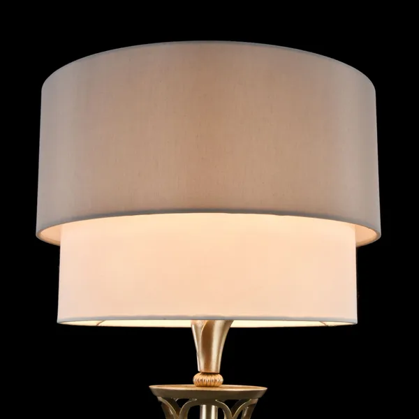 Торшер 1*E27 100Вт Серебро Антик IP20 Lillian H311-FL-01-G Maytoni — фото 7