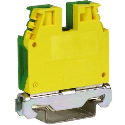TEC.10/O, зажим для заземления желт.зелен 10 кв.мм DKC