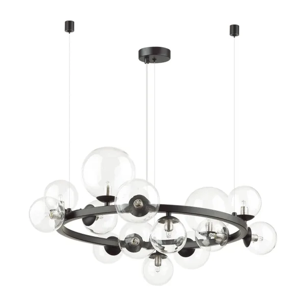 Люстра G9 14*40W TOVI черный/прозрачный ODEON LIGHT — фото 2
