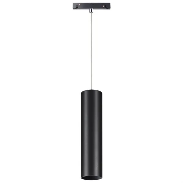 Трековый св-к для низков.шинопровода IP20 LED 4000K 18W 48V FLUM черн NOVOTECH
