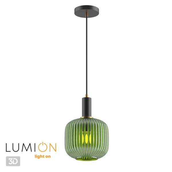 Подвес E27 1*60W 220V MERLIN черный,зеленый LUMION — фото 4