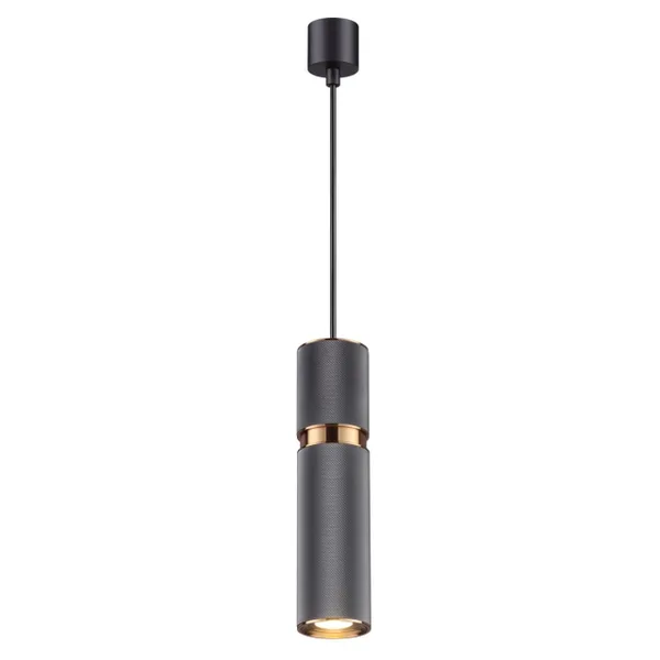 Подвес GU10 5W 220V AFRA серый/золотой ODEON LIGHT