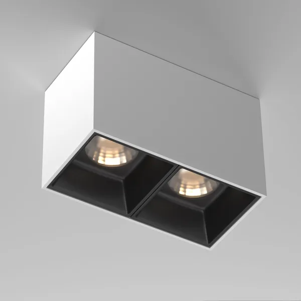 Потолочный светильник LED 24Вт Бело-черный IP20 Ceiling & Wall C065CL-02-L12W3K-W Technical Maytoni — фото 3