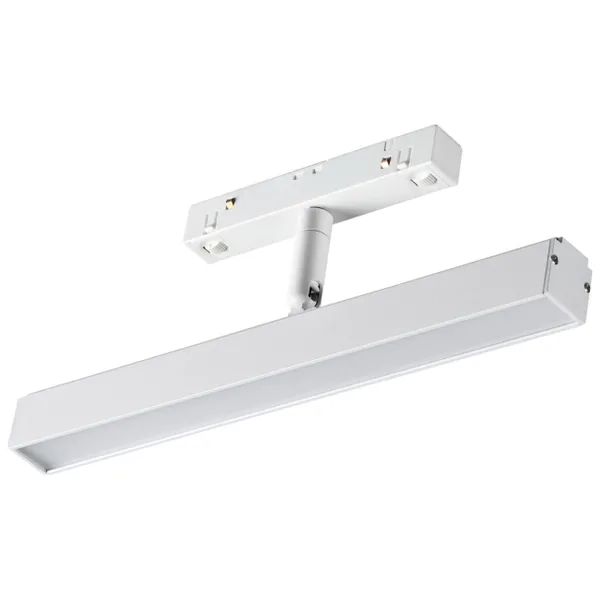 Трековый св-к для низков.шинопровода IP20 LED 4000K 12W 48V FLUM белый J NOVOTECH