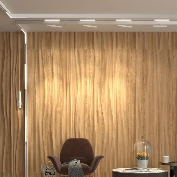 Трековый св-к для низков.шинопровода IP20 LED 4000K 12W 48V FLUM белый J NOVOTECH — фото 2