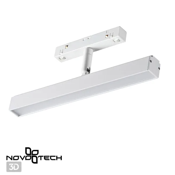 Трековый св-к для низков.шинопровода IP20 LED 4000K 12W 48V FLUM белый J NOVOTECH — фото 4