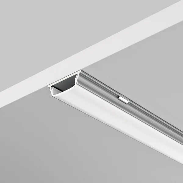 Алюминиевый профиль накладной 18x06 Серебро (ALM-1806-S-2M) Technical Maytoni — фото 4