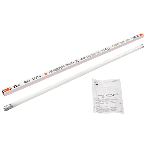Лампа светодиодная LED Т8 1200 20 Вт G13 6500К JazzWay — фото 6