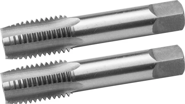 М16x1.5мм, комплект метчиков, сталь 9ХС, ручные, 4-28006-16-1.5-H2 ЗУБР