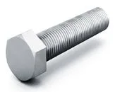 Болт М8х25 DIN 933 полнонарезной, класс прочности 5.8, термодиффузия Ostec