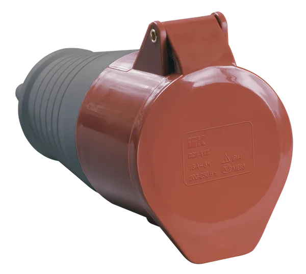 Розетка переносная ССИ-214 3Р+РЕ 16А 380-415В IP44 IEK