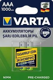 Аккумулятор-R03 (AAA) Ni-MH 1000mAh VARTA