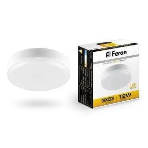 Лампа светодиодная Feron LB-453 GX53 12W 2700K