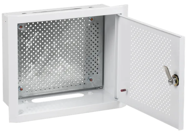 Корпус металлический ЩРв Мultimedia (265х310х120мм) IP31 белый IEK