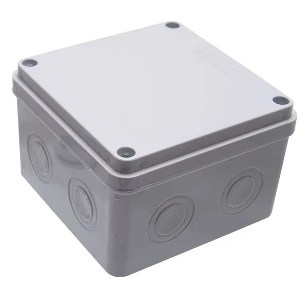 Коробка разветвительная STEKKER EBX30-05-54 210*120*74 мм, 8 вводов, IP65, светло-серая