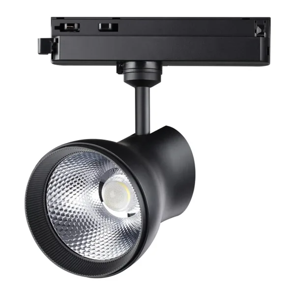 Св-к трековый однофазный IP20 LED 4000K 30W 220-240V PIRUM черный B NOVOTECH