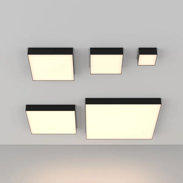 Потолочный светильник LED 36Вт Черный IP20 Ceiling & Wall C032CL-36W3K-SQ-B Technical Maytoni — фото 3