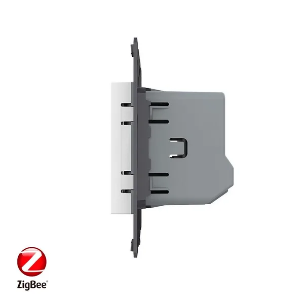 Датчик температуры и влажности ZigBee, цвет белый (механизм) Livolo — фото 3