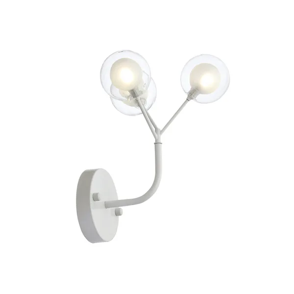 Бра Белый/Белый,Прозрачный G4 LED 3*2Вт SL376.501.03 ST LUCE