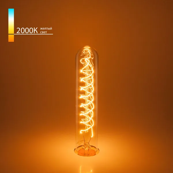 Ретро лампа Эдисона E27 60Вт 2000К (a034963) Elektrostandard
